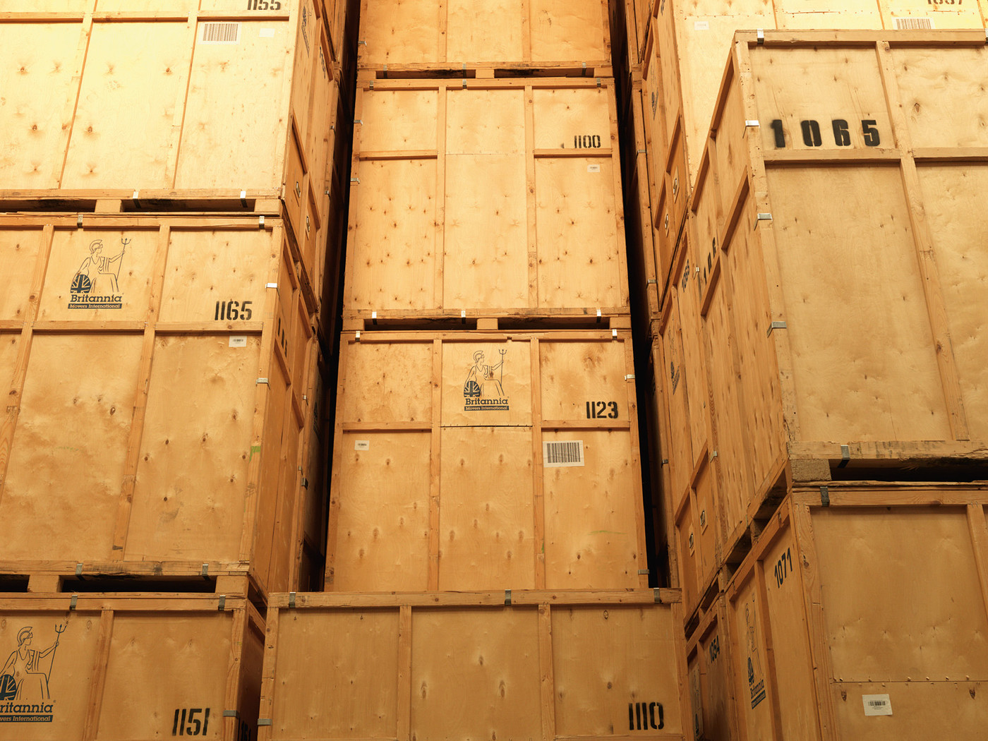 BMI Warehouse containers